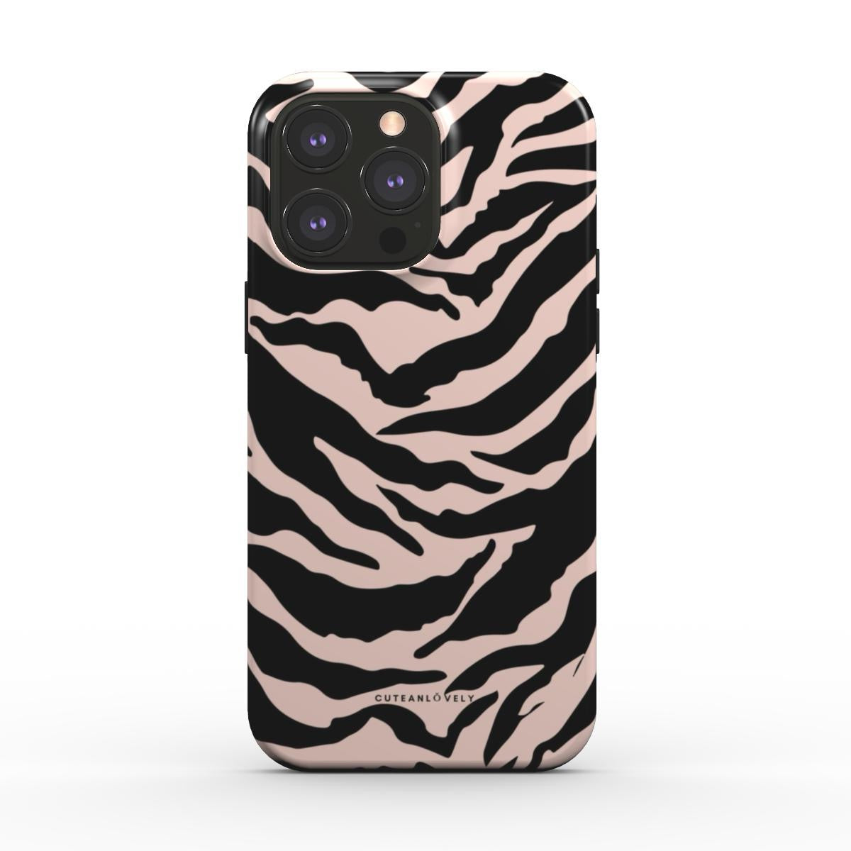 CUTEANLOVELY - Zebra Print MagSafe iPhone Case