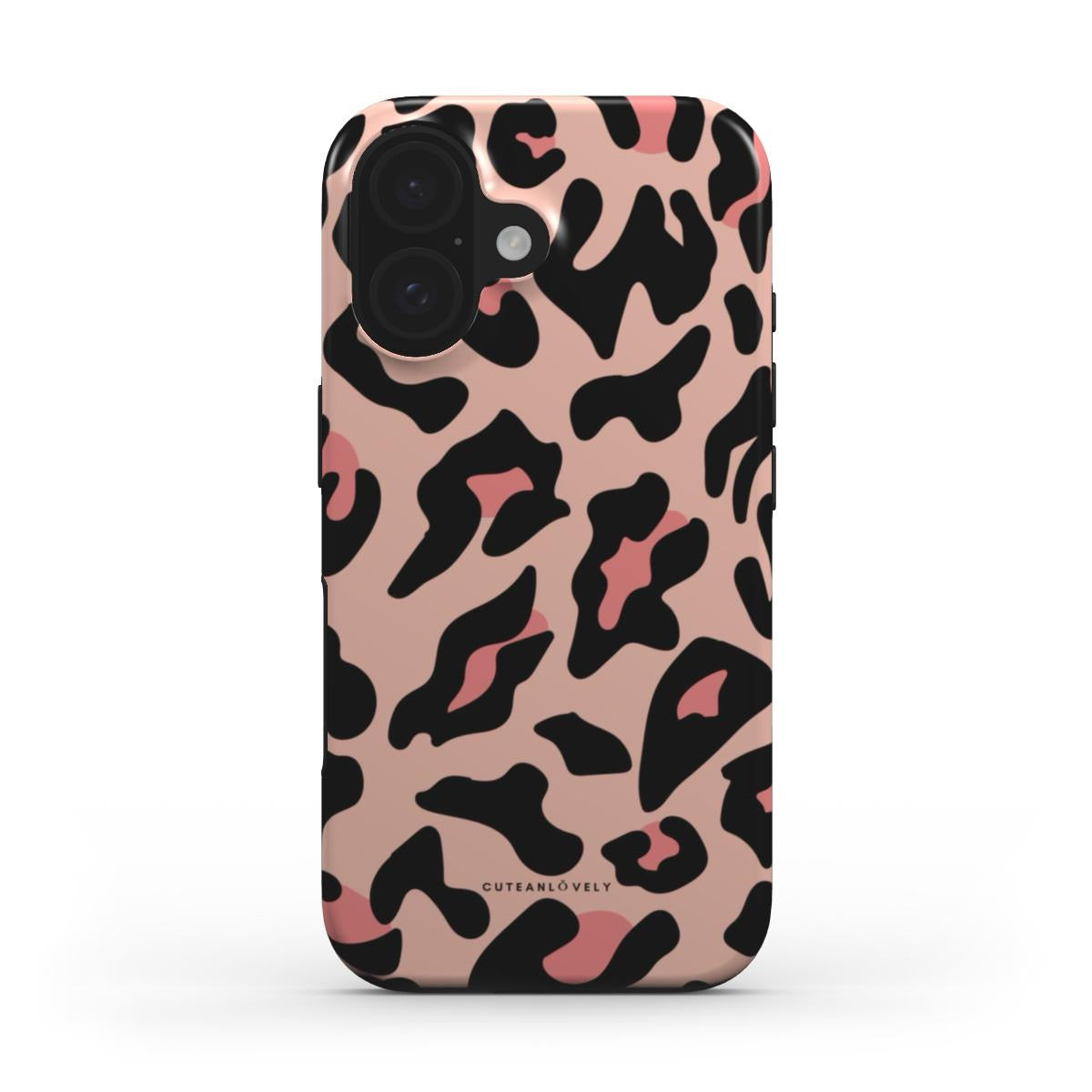 CUTEANLOVELY - Blush Leopard MagSafe iPhone Case