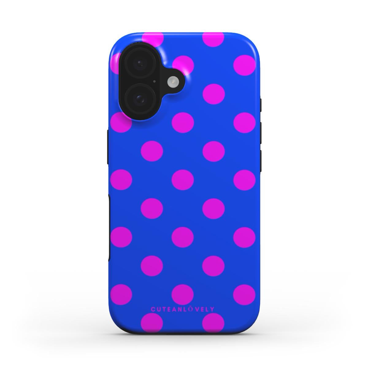 CUTEANLOVELY - Dreamy Polka Dot MagSafe iPhone Case