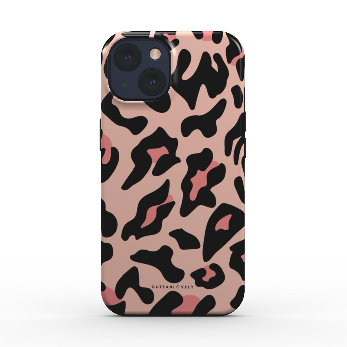 CUTEANLOVELY - Blush Leopard MagSafe iPhone Case