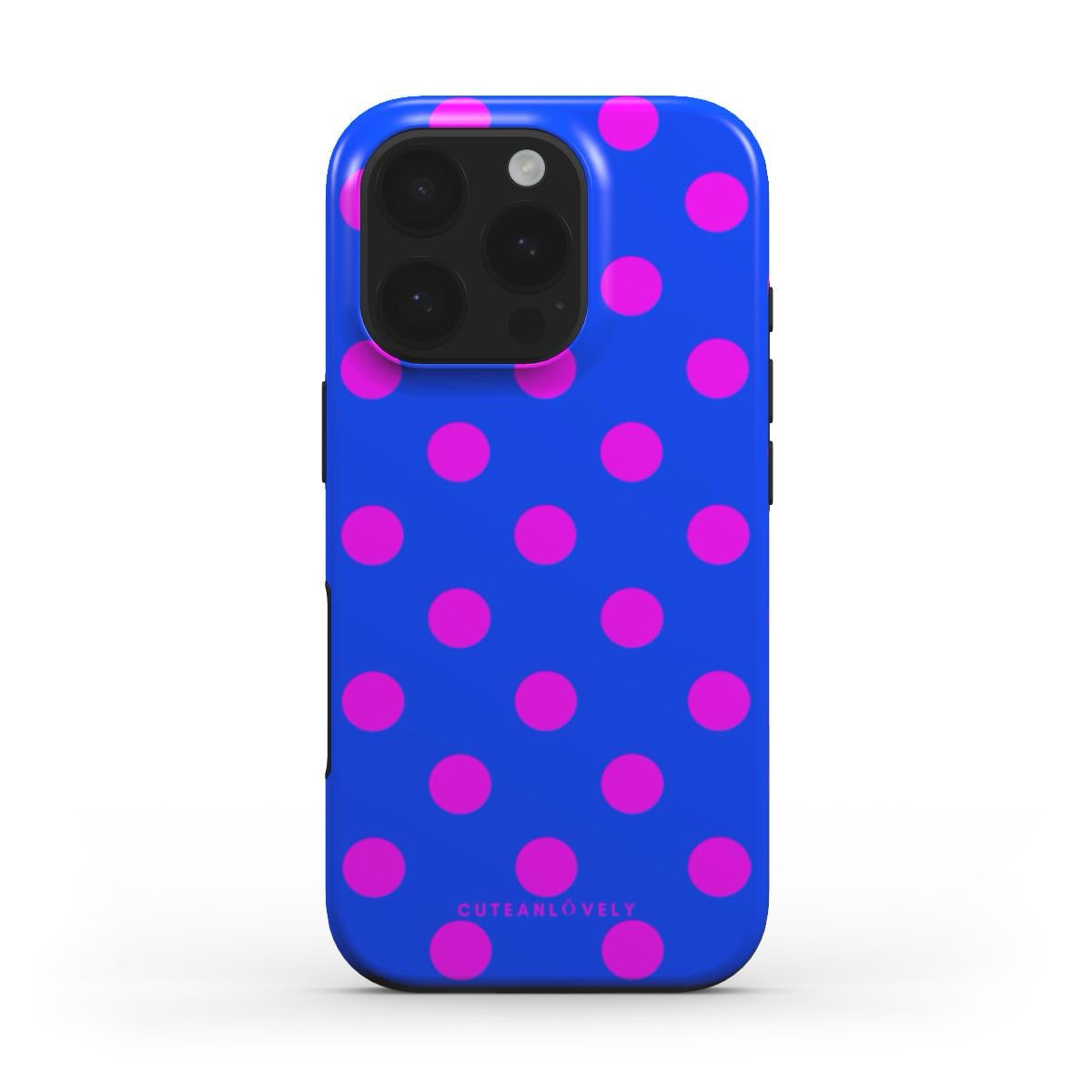 CUTEANLOVELY - Dreamy Polka Dot MagSafe iPhone Case