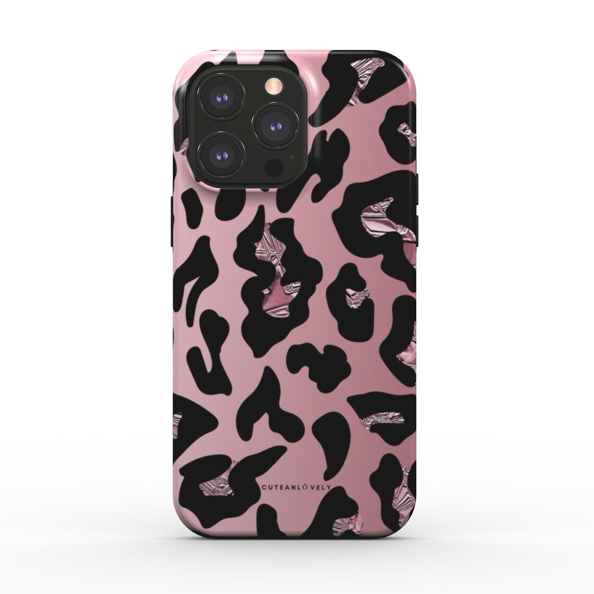 CUTEANLOVELY - Holo Leopard MagSafe iPhone Case