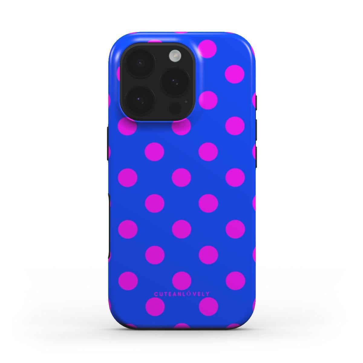 CUTEANLOVELY - Dreamy Polka Dot MagSafe iPhone Case