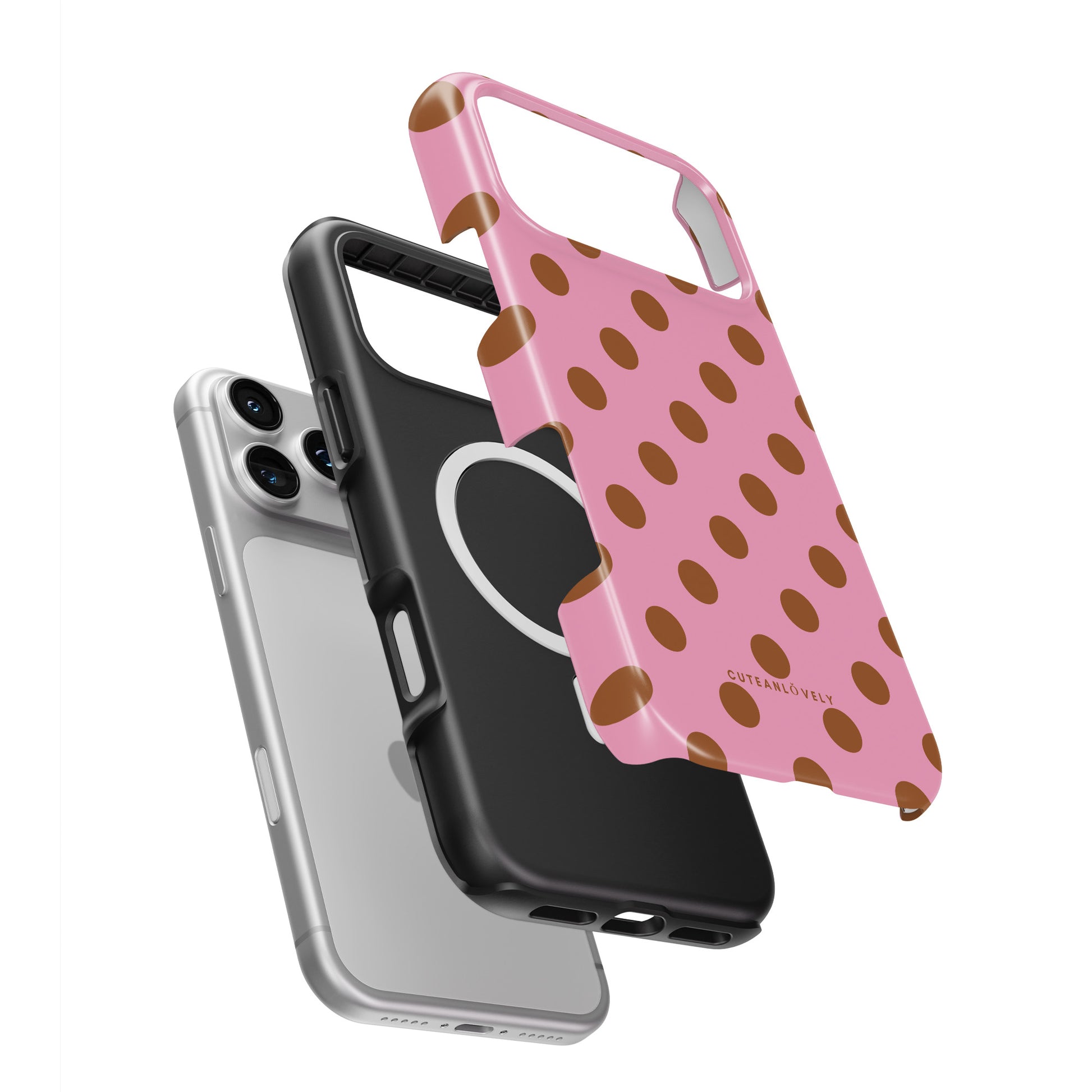 CUTEANLOVELY - Dottie Polka Dot MagSafe iPhone Case