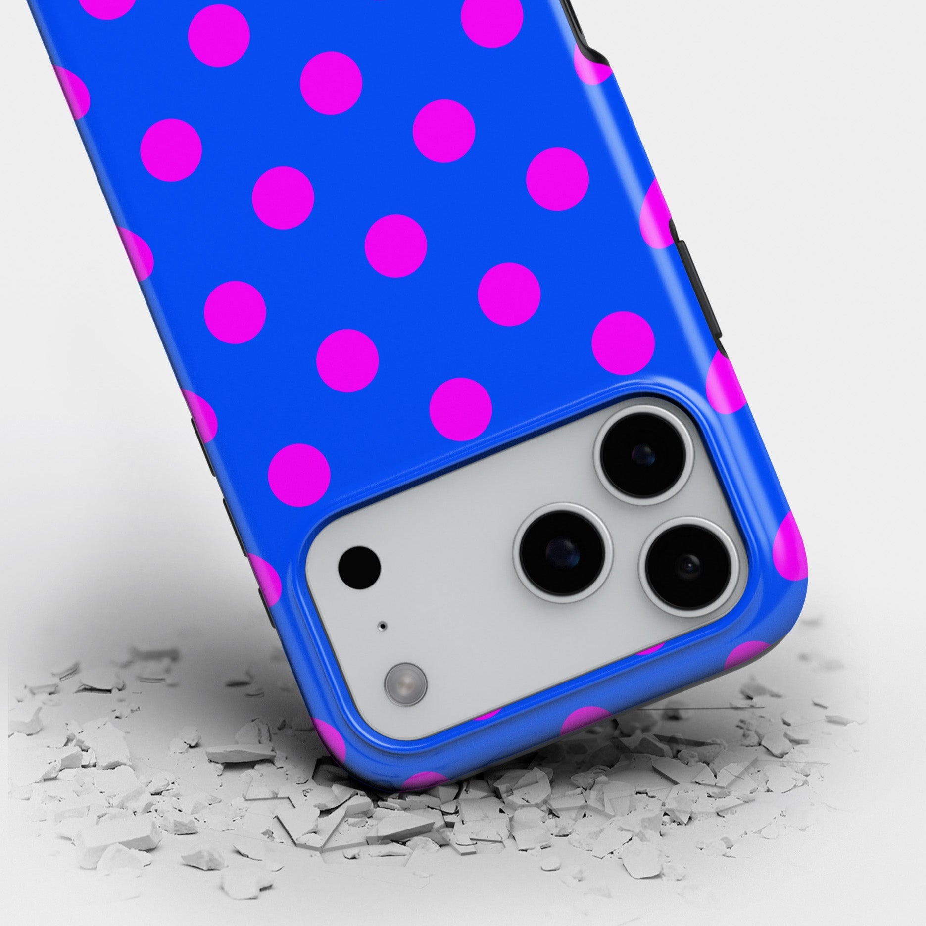 CUTEANLOVELY - Dreamy Polka Dot MagSafe iPhone Case