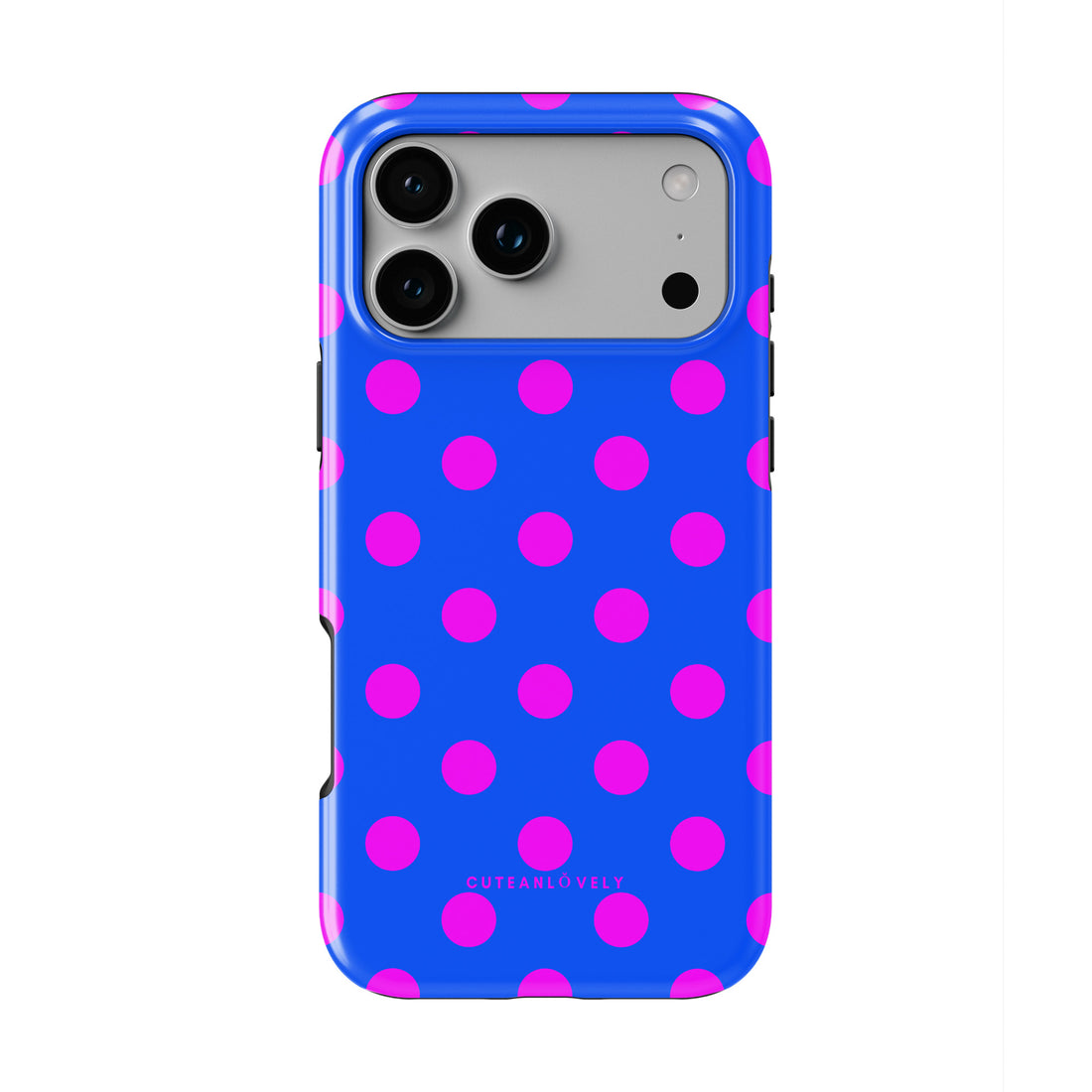 CUTEANLOVELY - Dreamy Polka Dot MagSafe iPhone Case