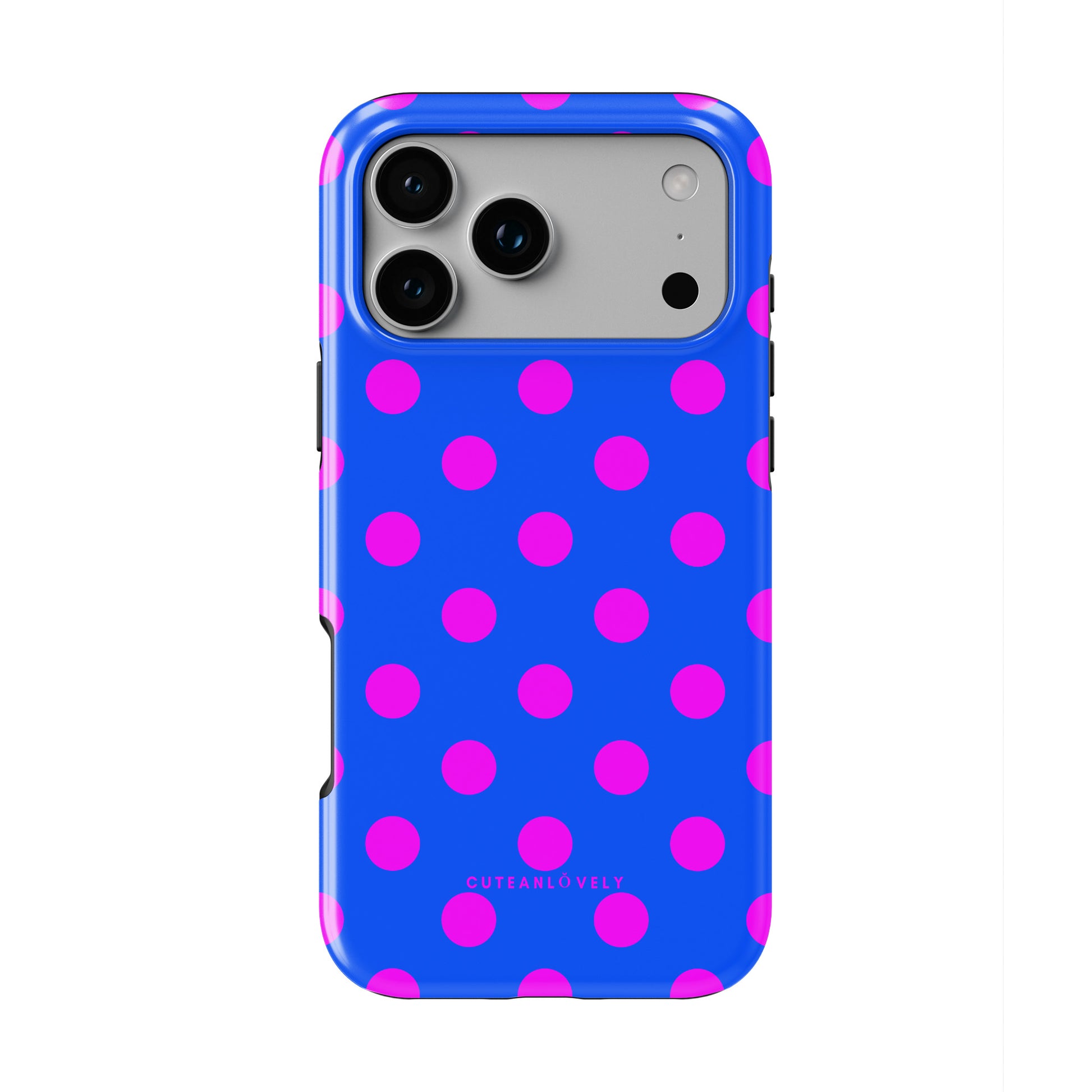 CUTEANLOVELY - Dreamy Polka Dot MagSafe iPhone Case