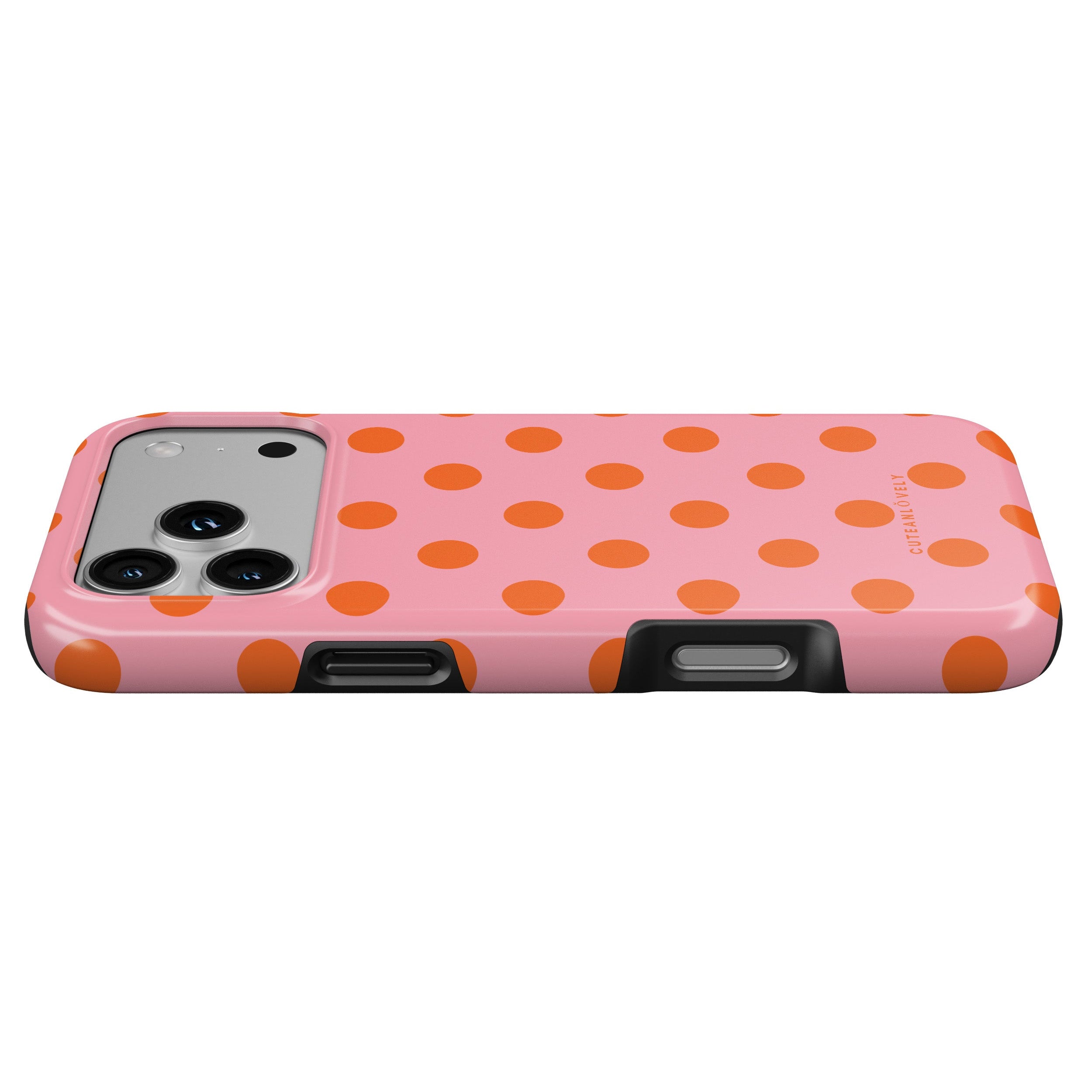 CUTEANLOVELY - Sorbet Polka Dot MagSafe iPhone Case