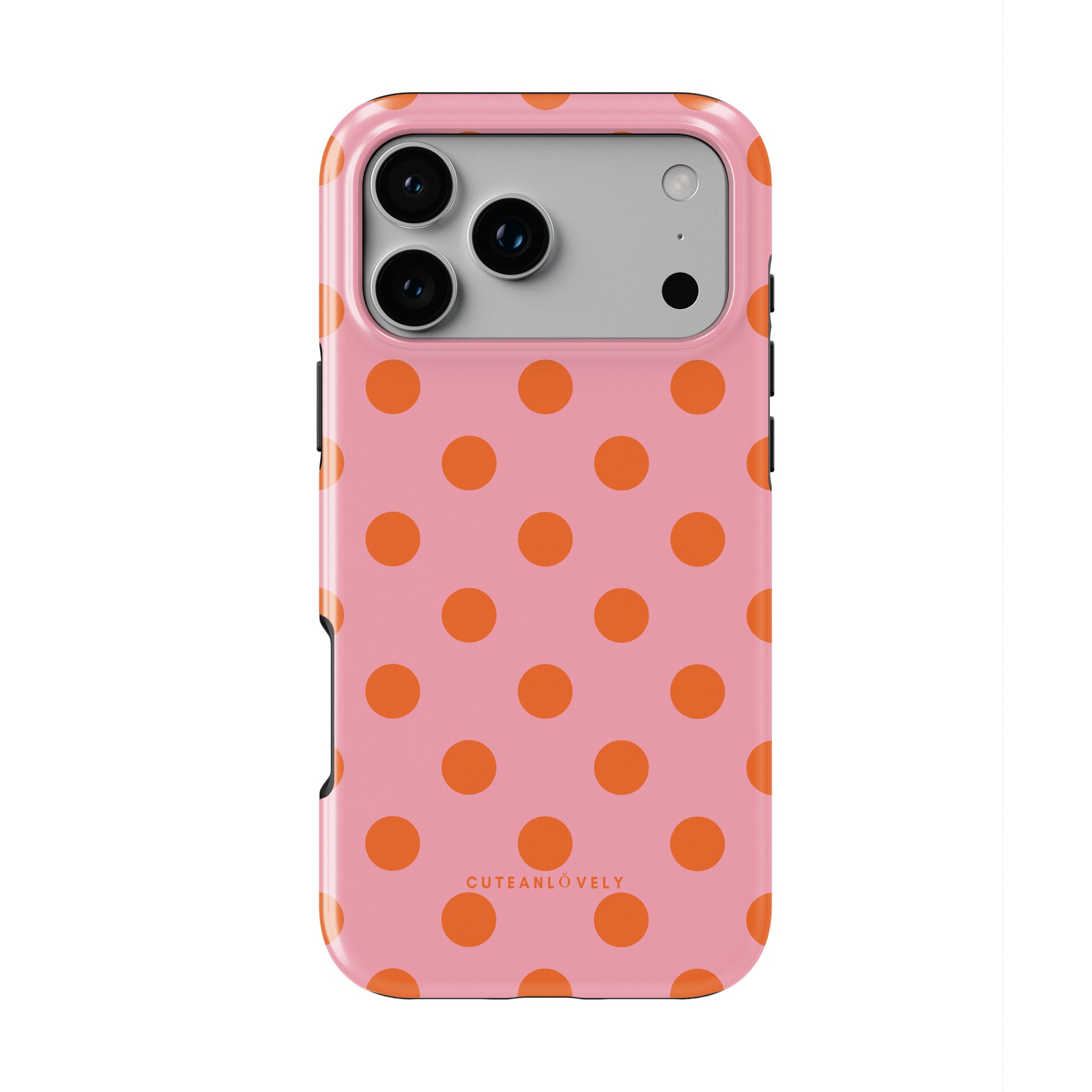 CUTEANLOVELY - Sorbet Polka Dot MagSafe iPhone Case
