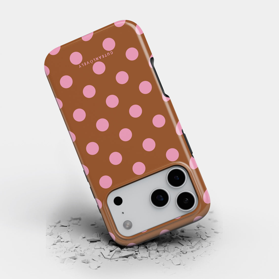 CUTEANLOVELY - Speckle Polka Dot MagSafe iPhone Case