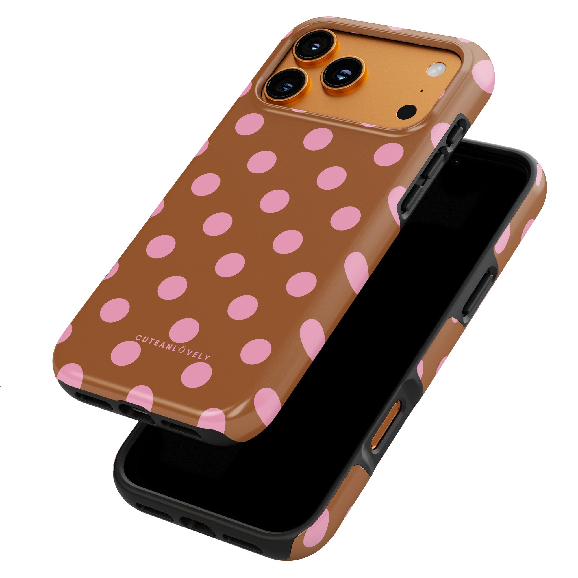 CUTEANLOVELY - Speckle Polka Dot MagSafe iPhone Case