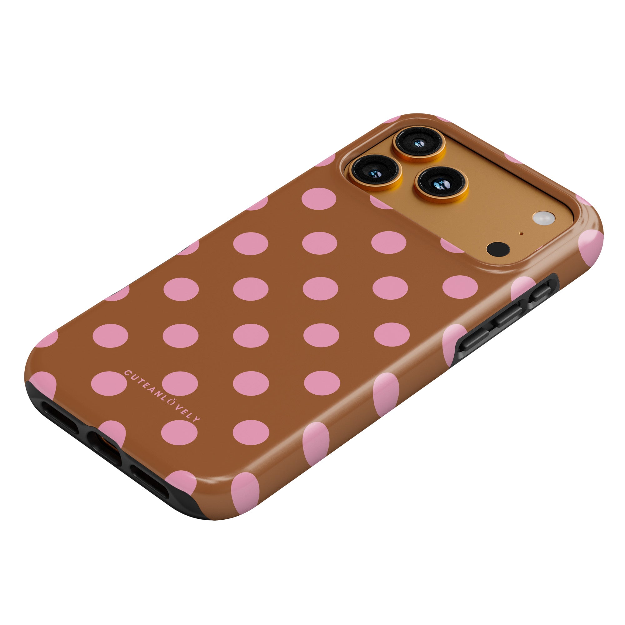 CUTEANLOVELY - Speckle Polka Dot MagSafe iPhone Case