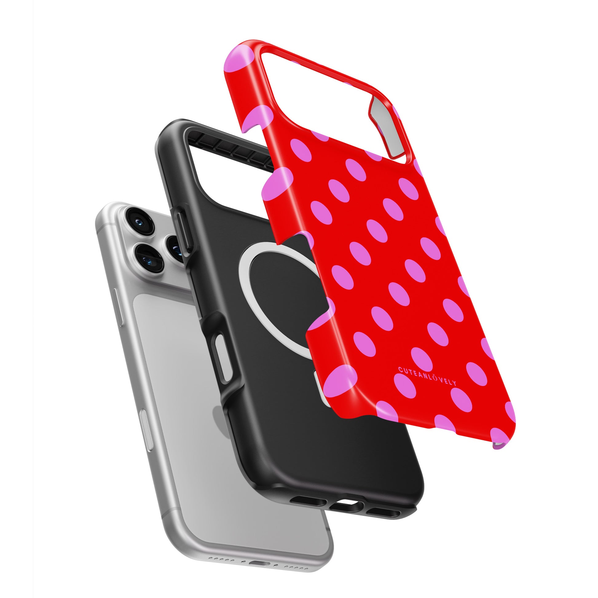 CUTEANLOVELY - Spotty Polka Dot MagSafe iPhone Case