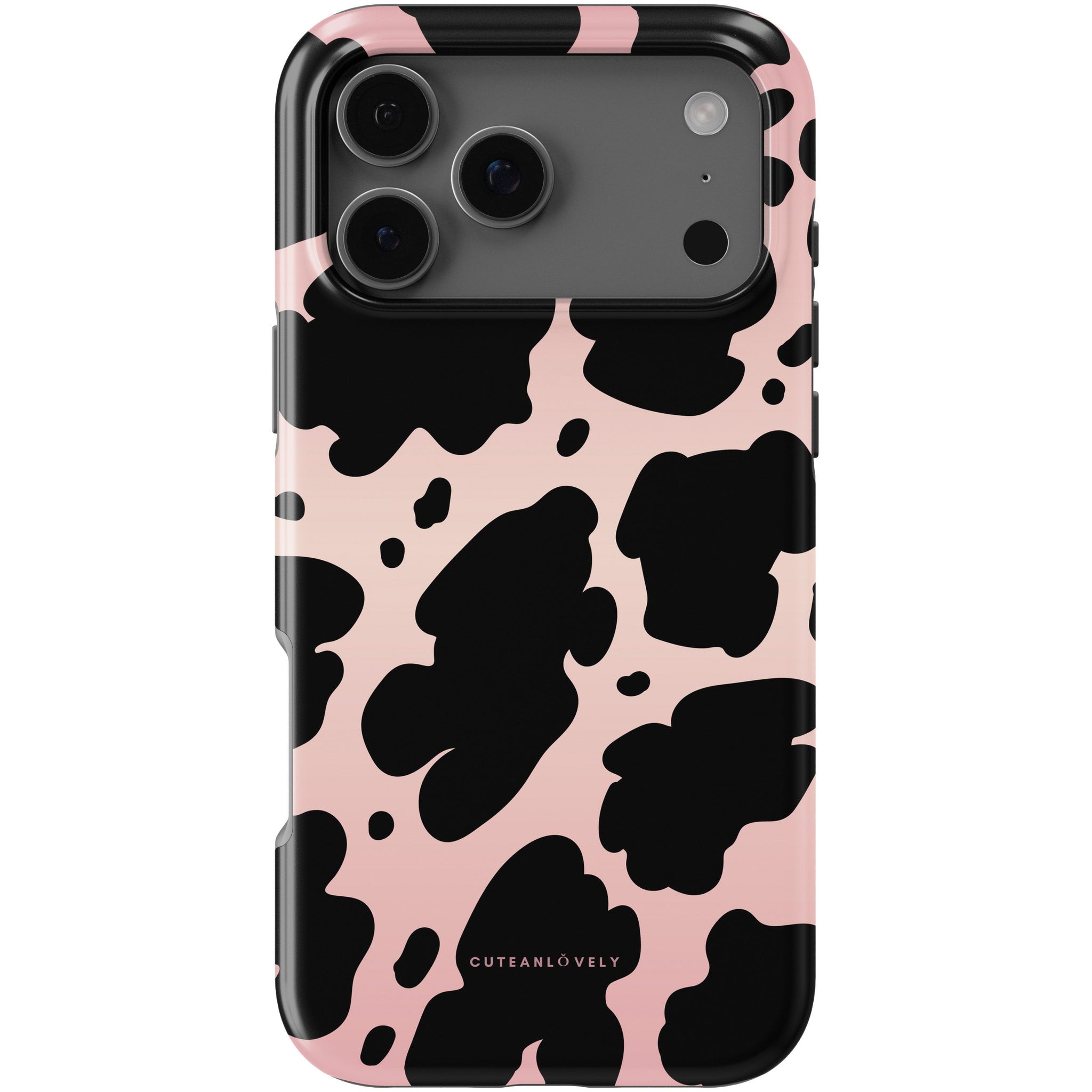 CUTEANLOVELY - Ombre Cow Print MagSafe iPhone Case