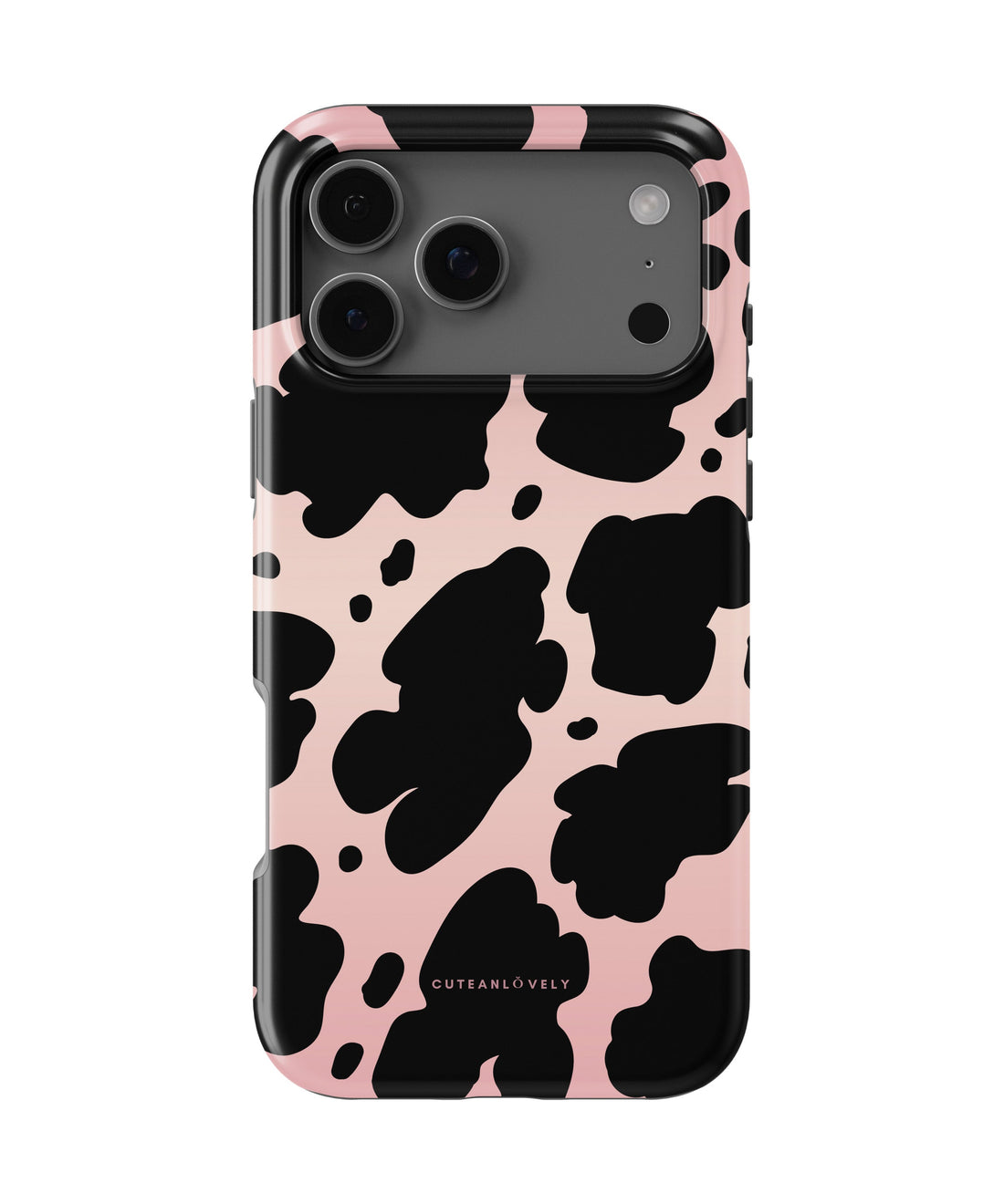 CUTEANLOVELY - Ombre Cow Print MagSafe iPhone Case
