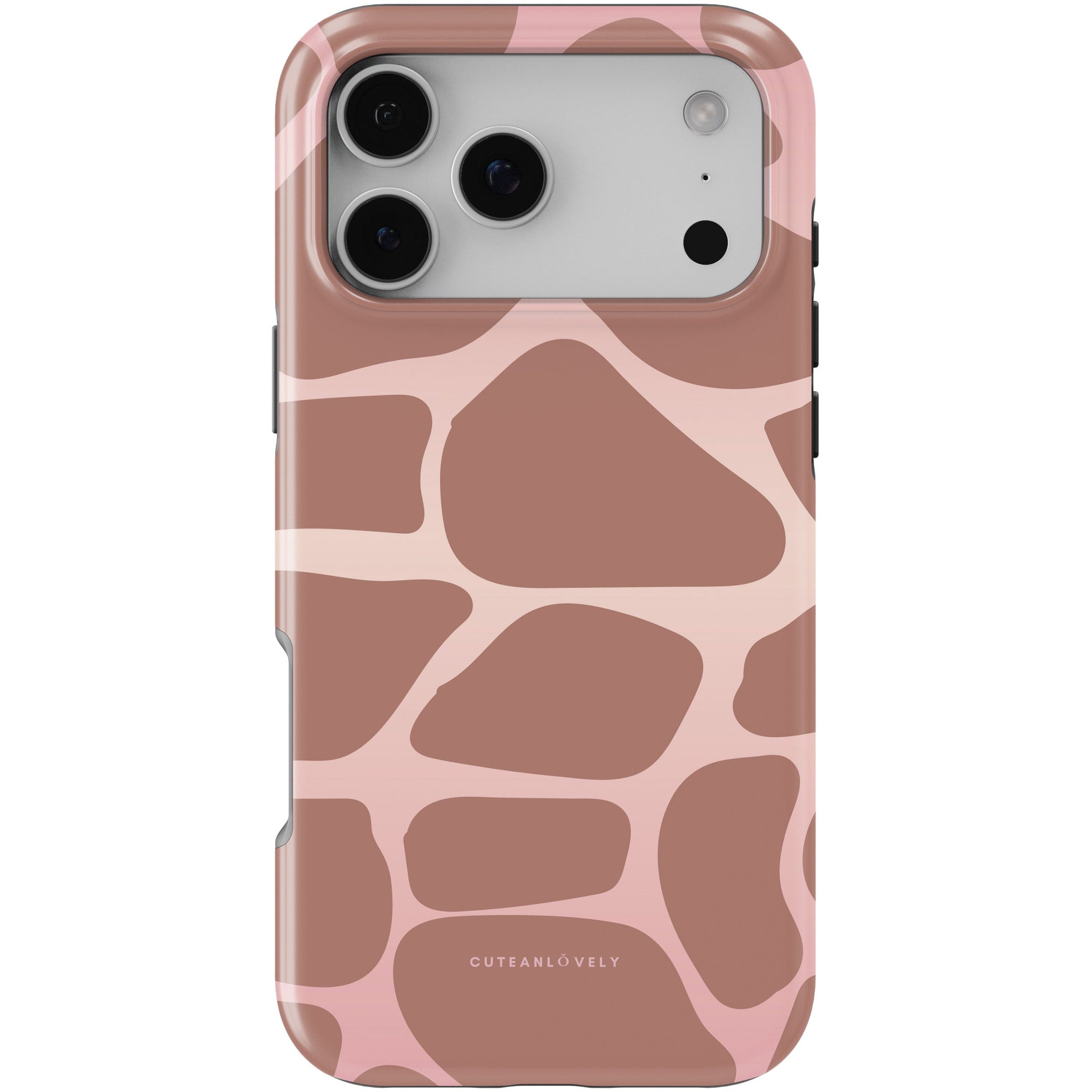 CUTEANLOVELY - Ombre Giraffe Print MagSafe iPhone Case