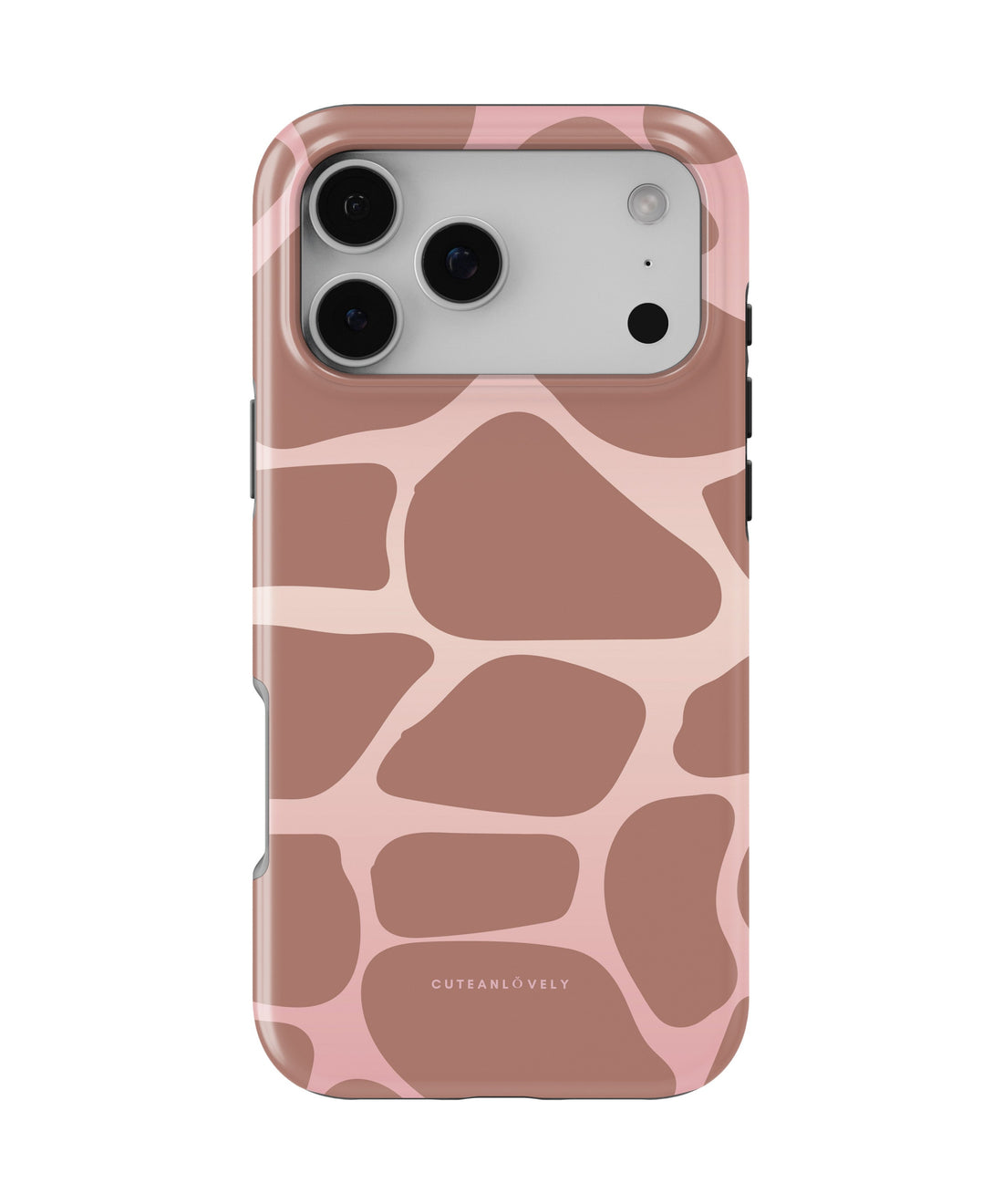 CUTEANLOVELY - Ombre Giraffe Print MagSafe iPhone Case