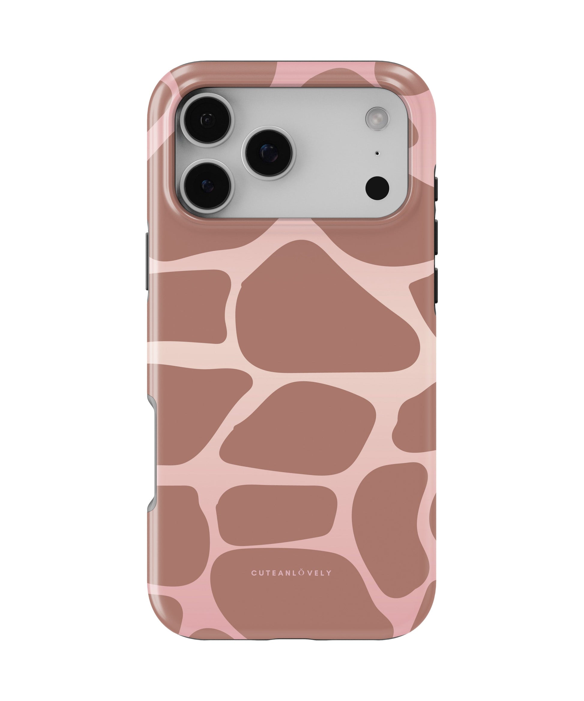 CUTEANLOVELY - Ombre Giraffe Print MagSafe iPhone Case