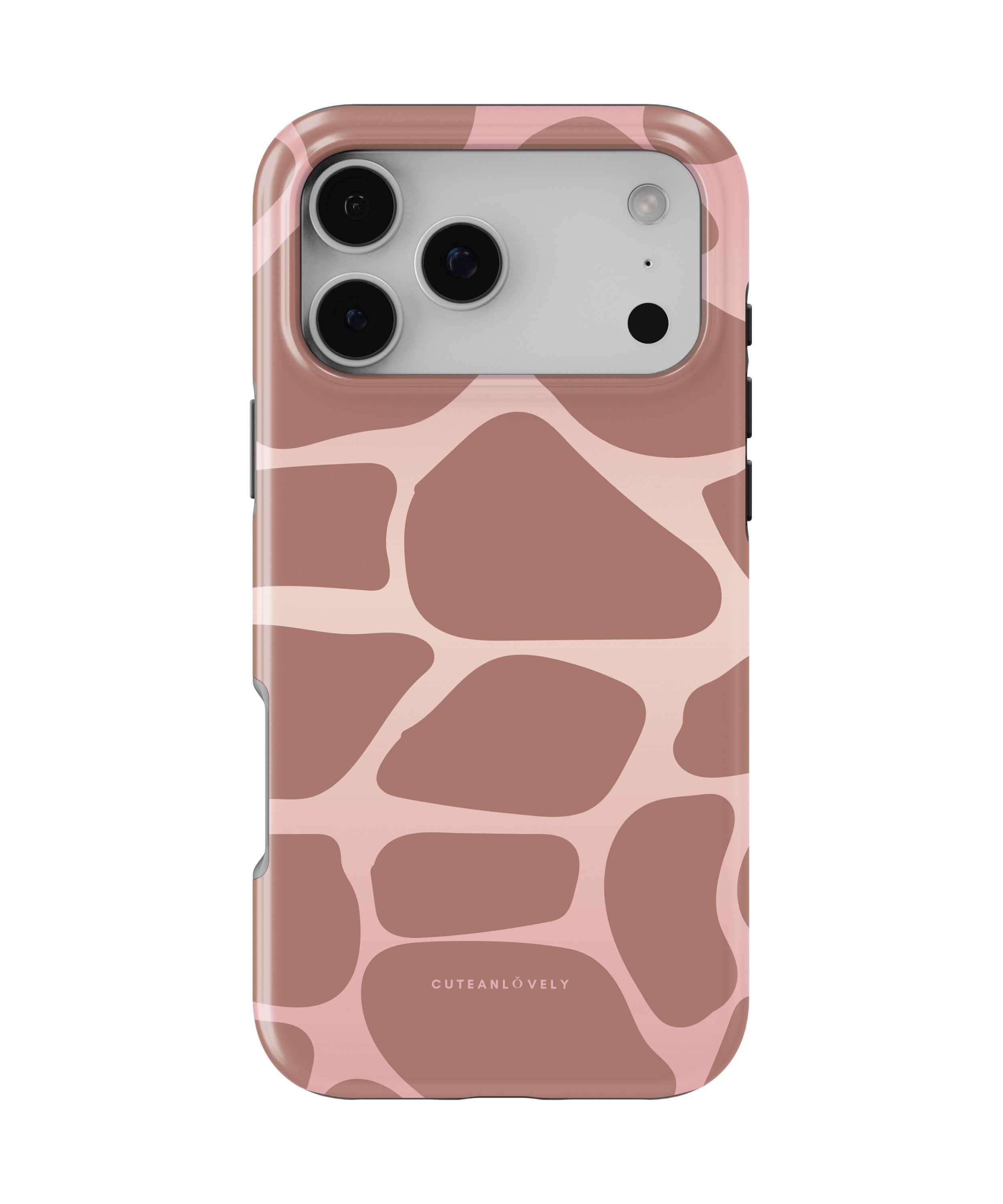 CUTEANLOVELY - Ombre Giraffe Print MagSafe iPhone Case